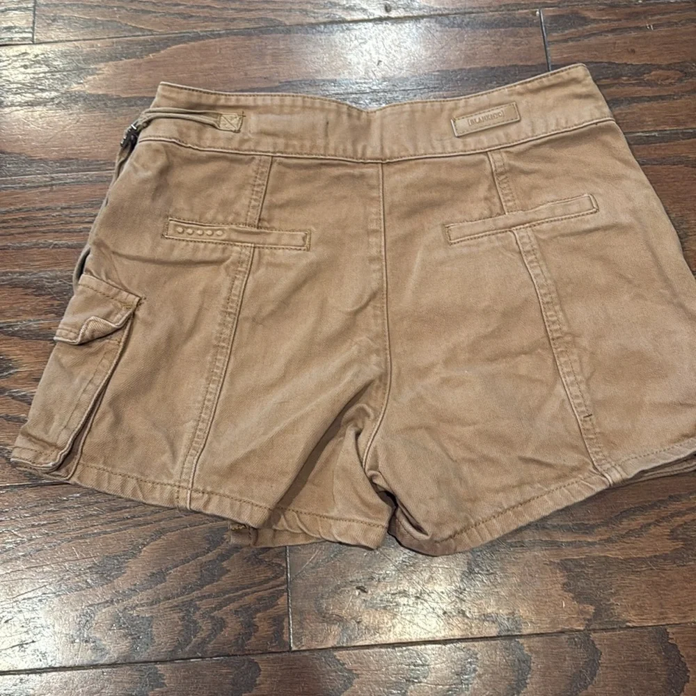 Blank NYC high waist denim cargo skort, size 26